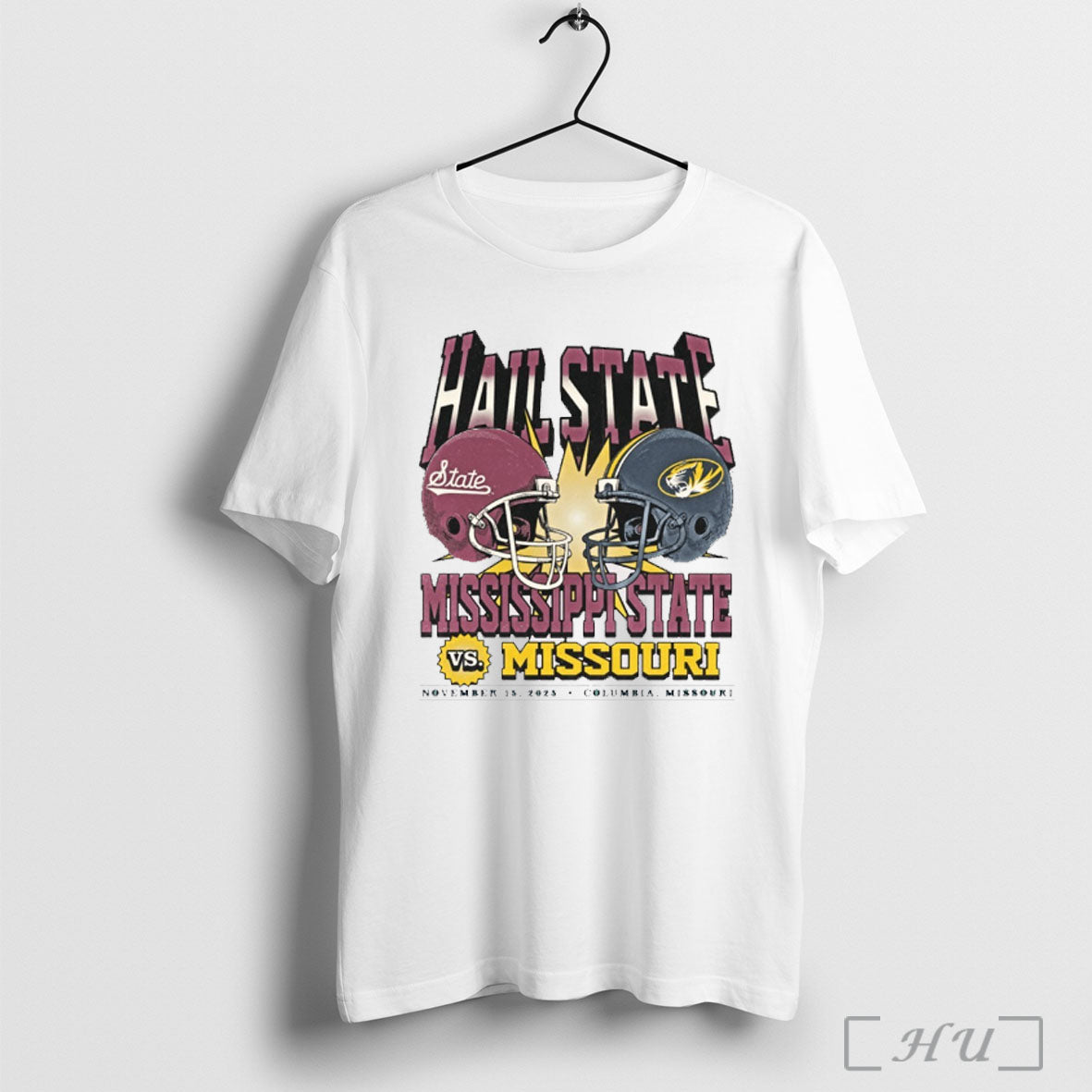 Officials Mississippi State Bulldogs University Vs Missouri Tigers Hail State Game Day November 15 2025