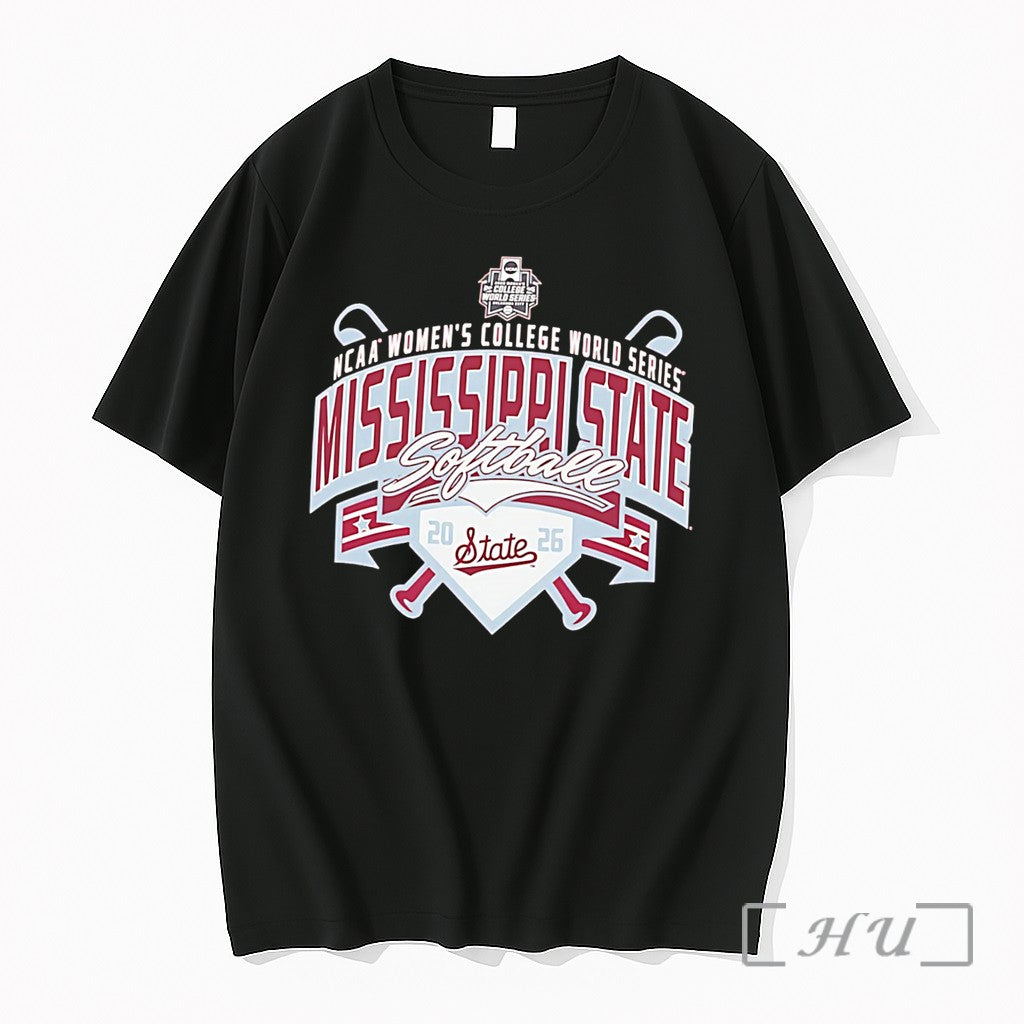 Officials Mississippi State Softball Womens College World Series 2026 Tee