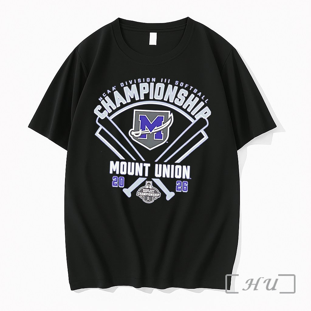 Officials Mount Union Softball Ncaa Division Iii Softball Championship 2026 Tee Premium T Shirts Sweater