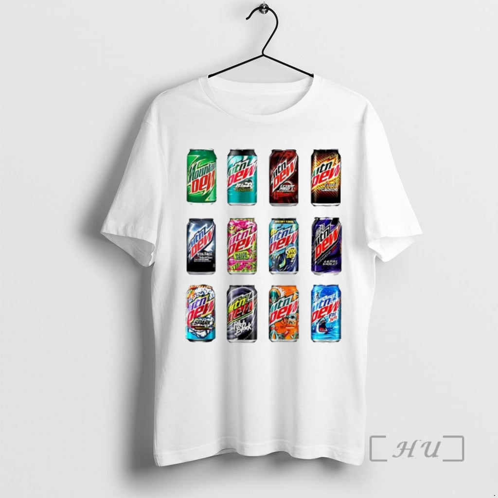 Officials Mountain Dew Soda Various Flavors Woman T-Shirts, Hoodie, Sweatshirt | AU01DripNestTees.com