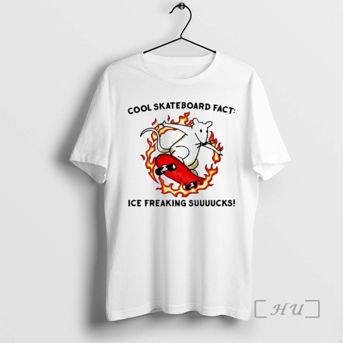 Officials Mouse Cool Skateboard Fact Ice Freaking Suuuucks T-Shirts, Hoodie, Sweatshirt | AU01DripNestTees.com