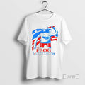 Officials Mr Frog Election 24 Patriotic Red Blue Frog Graphic T-Shirts, Hoodie, Sweatshirt | AU01DripNestTees.com