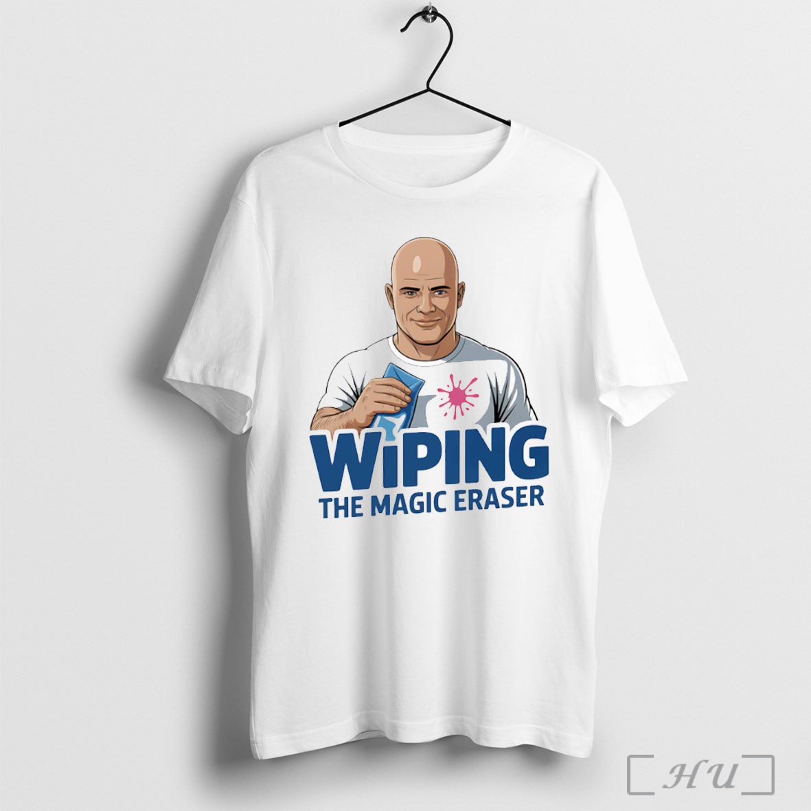 Officials Mr Clean Wiping The Magic Eraser T Shirt