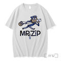 Officials Mr Zip Us Mail Retro Postman Cartoon
