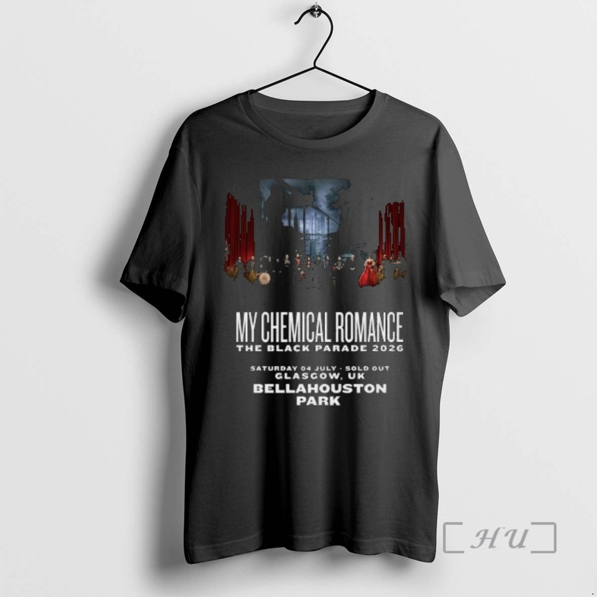 Officials My Chemical Romance The Black Parade 2026 Bellahouston Park In Glasgow Uk Premium T-Shirts, Hoodie, Sweatshirt