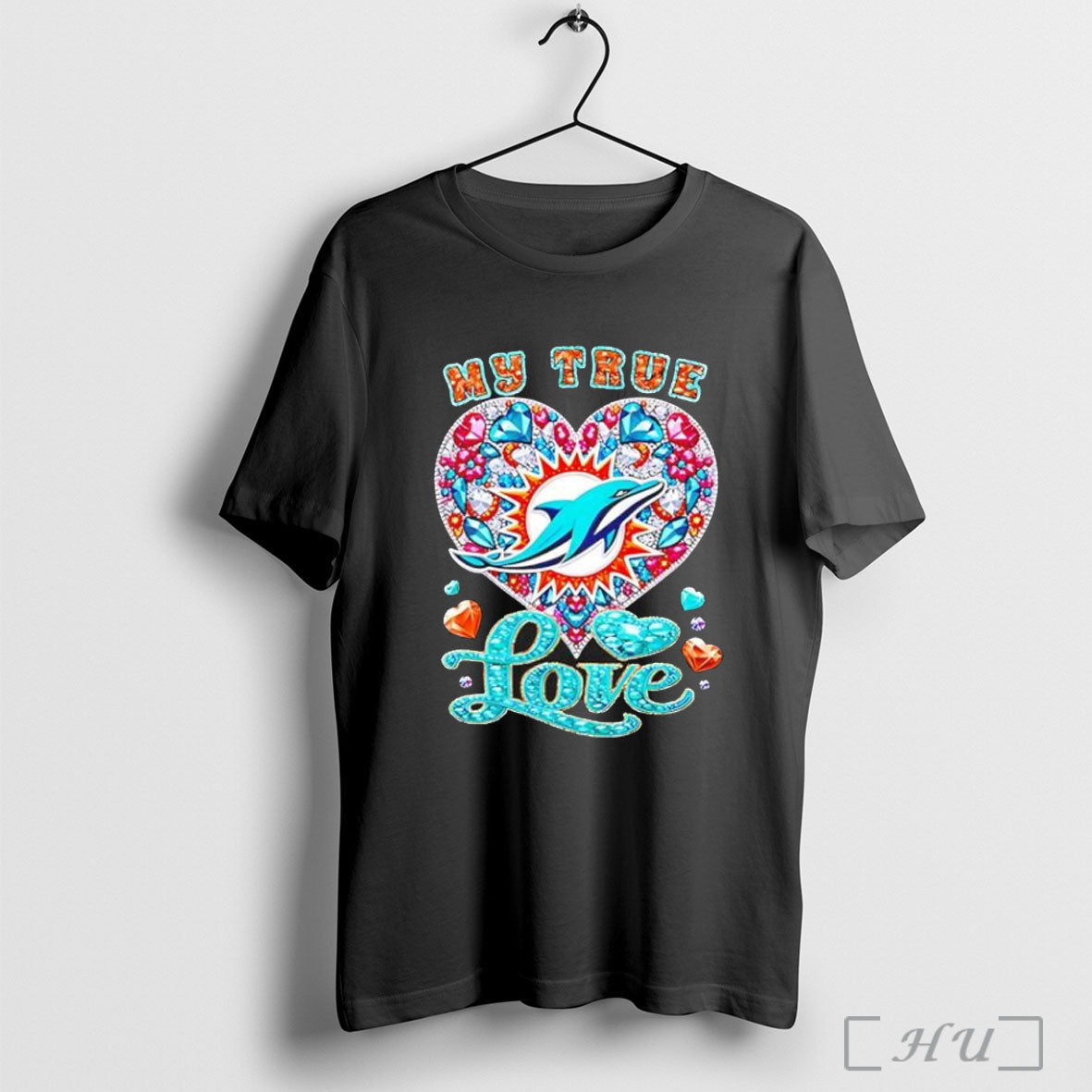 Officials My True Love Miami Dolphins Twinkle Shirt Hoodie Sweater Longsleeve And V Neck