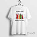 Officials My Weekend Is Fully Booked T-Shirts, Hoodie, Sweatshirt | AU01DripNestTees.com