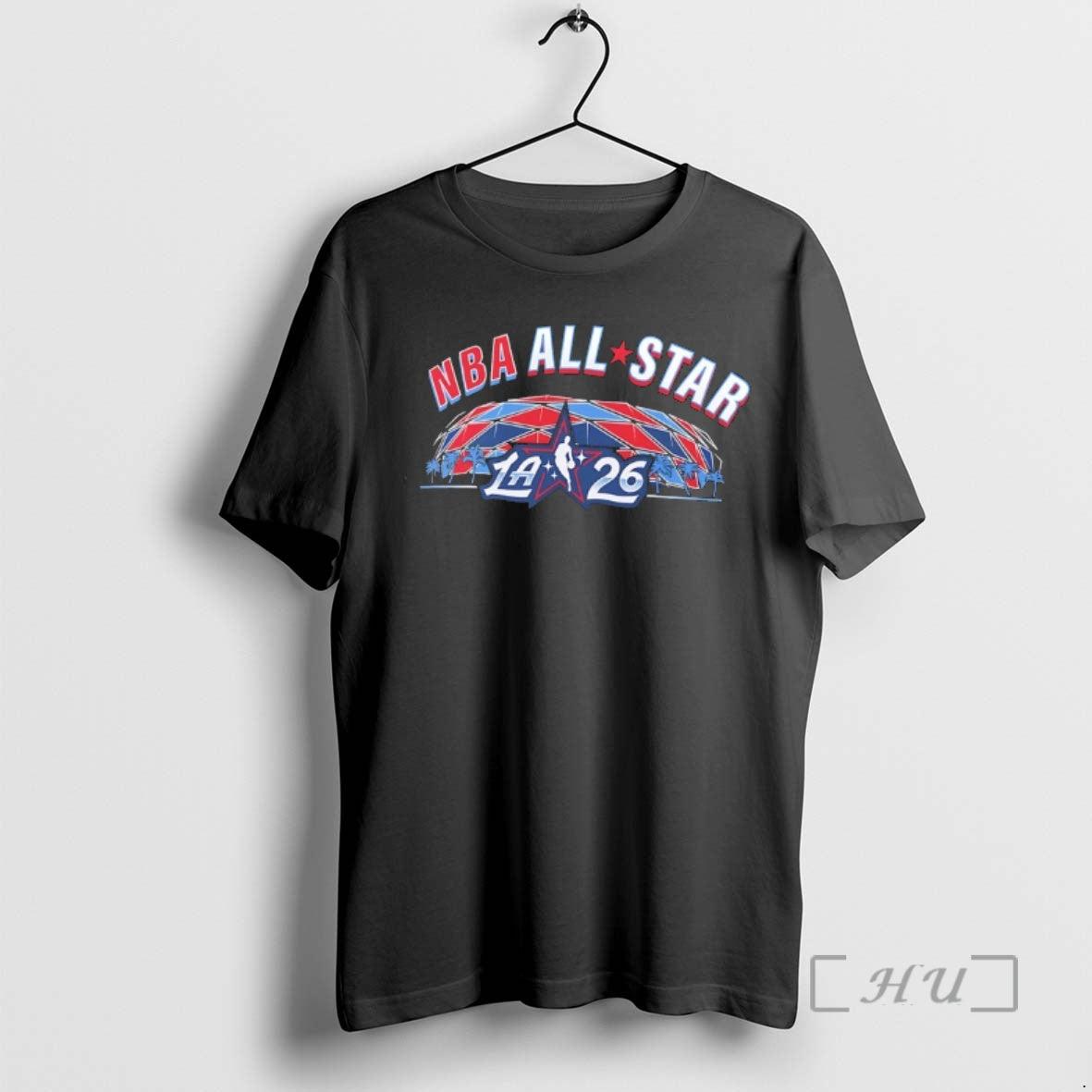 Officials Nba All Star Game Pattern La 2026 T-Shirts, Hoodie, Sweatshirt | AU01DripNestTees.com