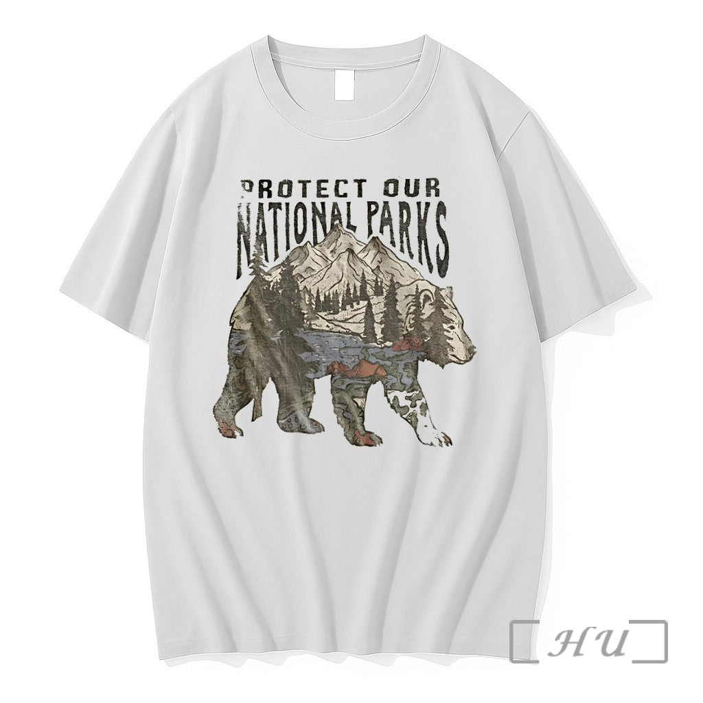 Officials National Parks Bear Graphic Protect Our National Parks