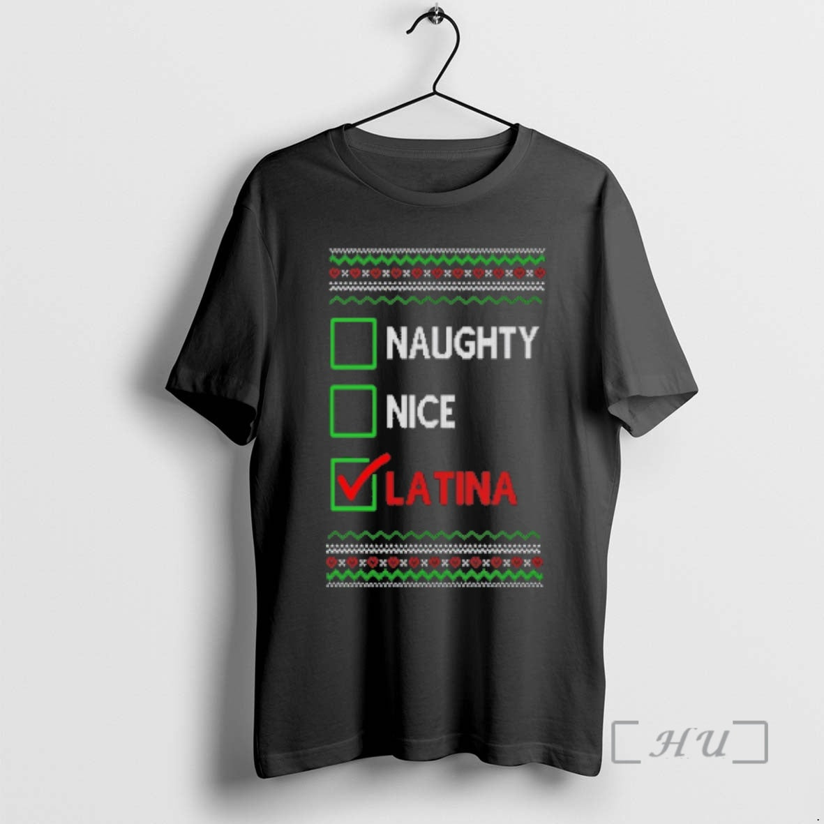 Officials Naughty Nice Latina Ugly Christmas Sweat T-Shirts, Hoodie, Sweatshirt | AU01DripNestTees.com