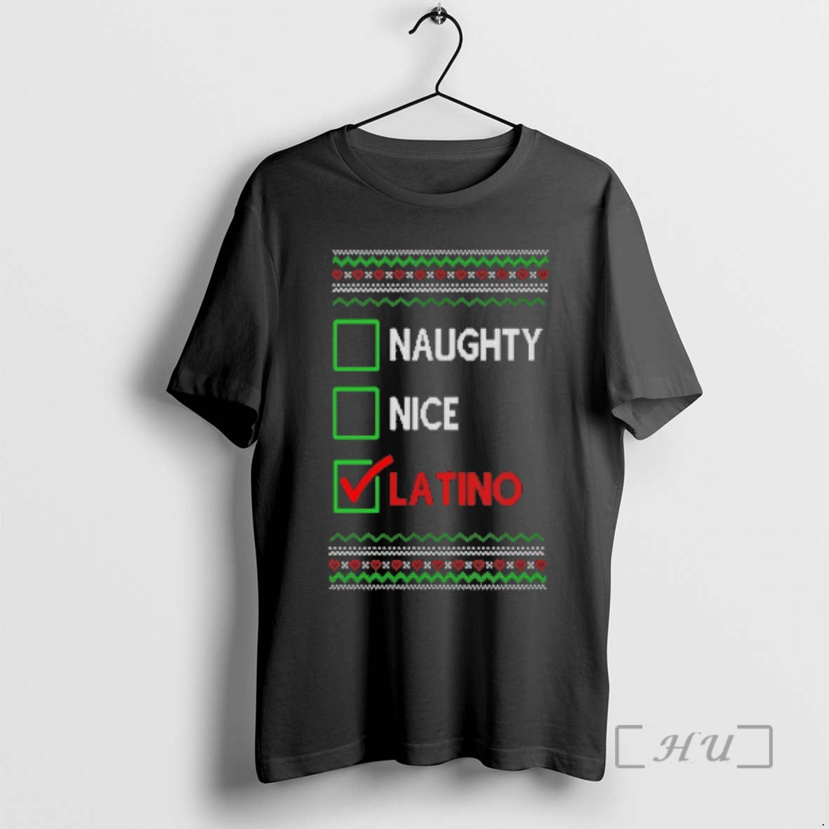 Officials Naughty Nice Latino Ugly Christmas Sweat T-Shirts, Hoodie, Sweatshirt | AU01DripNestTees.com