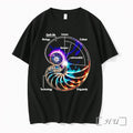 Officials Nautilus Spiral Earth Life Biology Known Unknownable Culture Technology Singularity Premium T Shirts Sweater