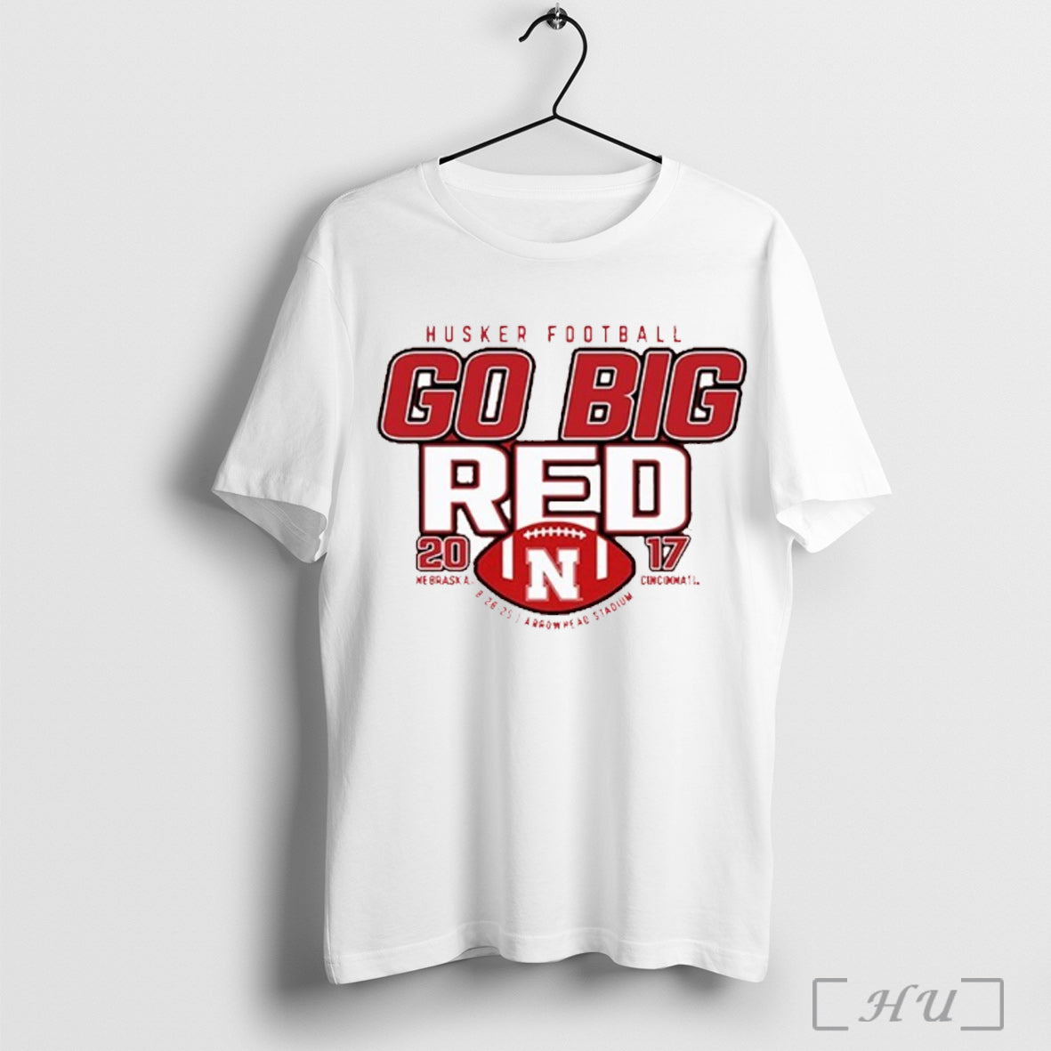 Officials Nebraska Beat Cincinnati 20 17 Score Go Big Red T Shirt