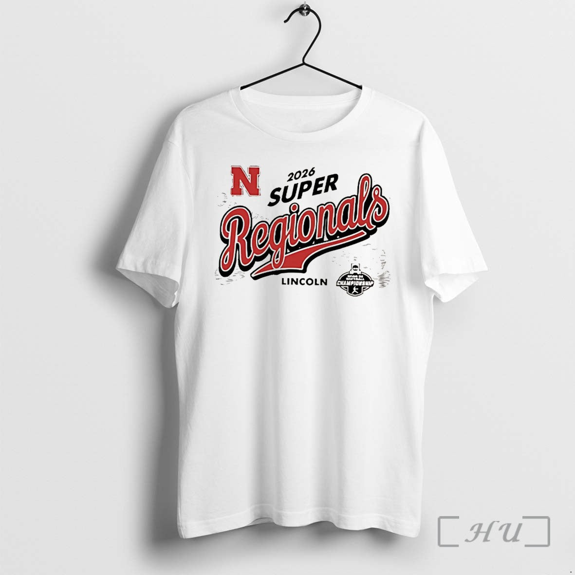 Officials Nebraska Huskers Softball 2026 Super Regionals Tee