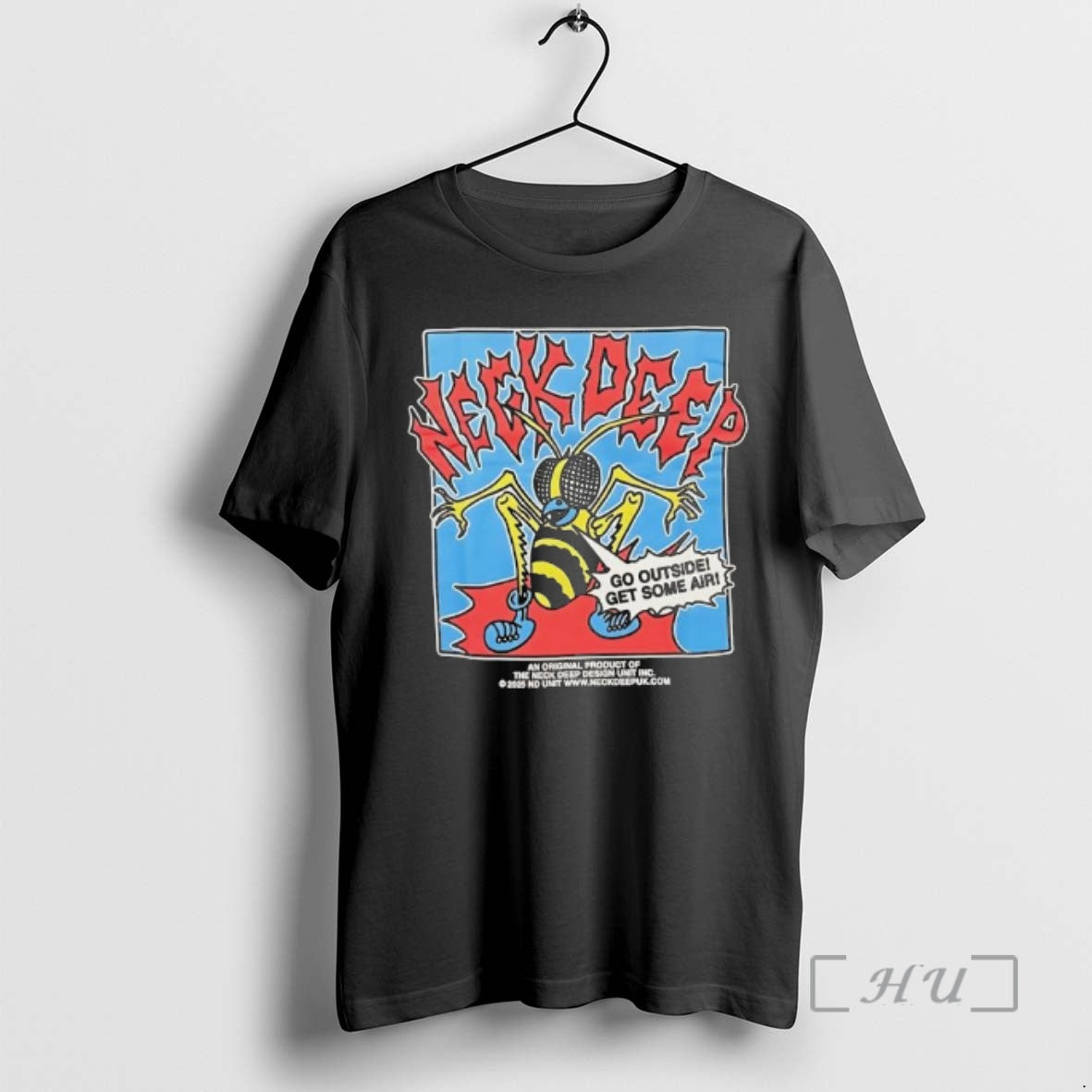 Officials Neck Deep Go Outside Get Some Air Graphic T-Shirts, Hoodie, Sweatshirt | AU01DripNestTees.com