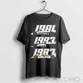 Officials Nelson Piquet Three Time World Champion F1 T Shirt