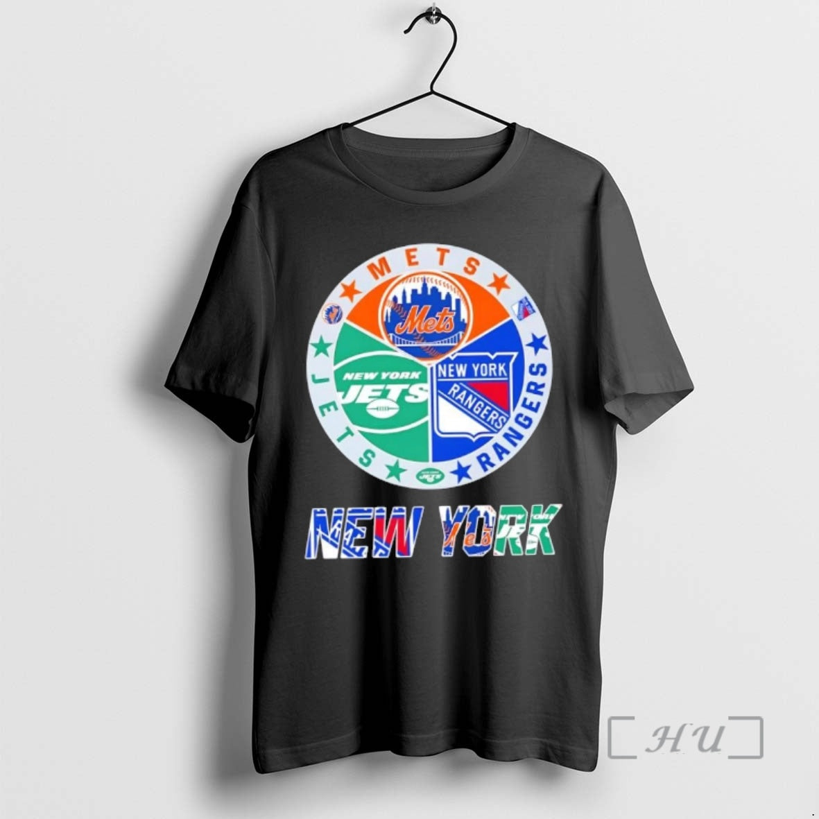 Officials New York City Sports Mets Rangers Jets Logos Combine T-Shirts, Hoodie, Sweatshirt | AU01DripNestTees.com