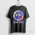 Officials New York City Sports Nets Rangers Giants Yankees Logos Combine Premium T Shirts Sweater Hoodie, Sweatshirt