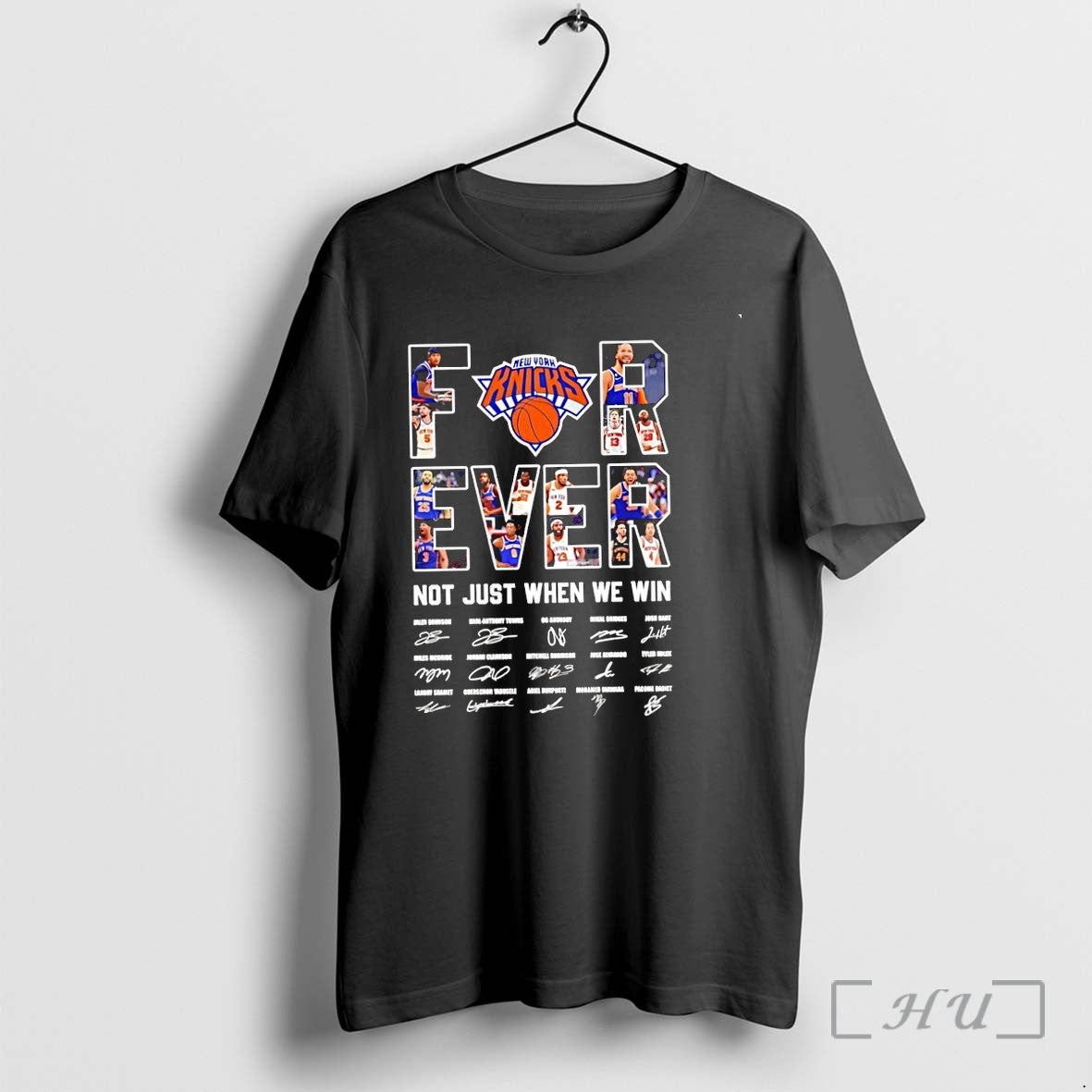 Officials New York Forever Not Just When We Win Players Names Signatures Premium T Shirts