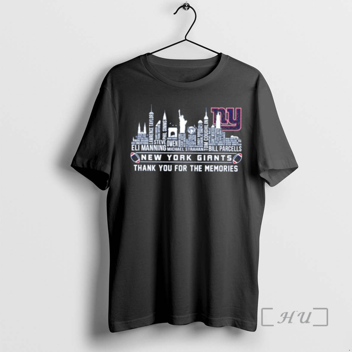 Officials New York Giants City Thank You For The Memories T-Shirts, Hoodie, Sweatshirt | AU01DripNestTees.com