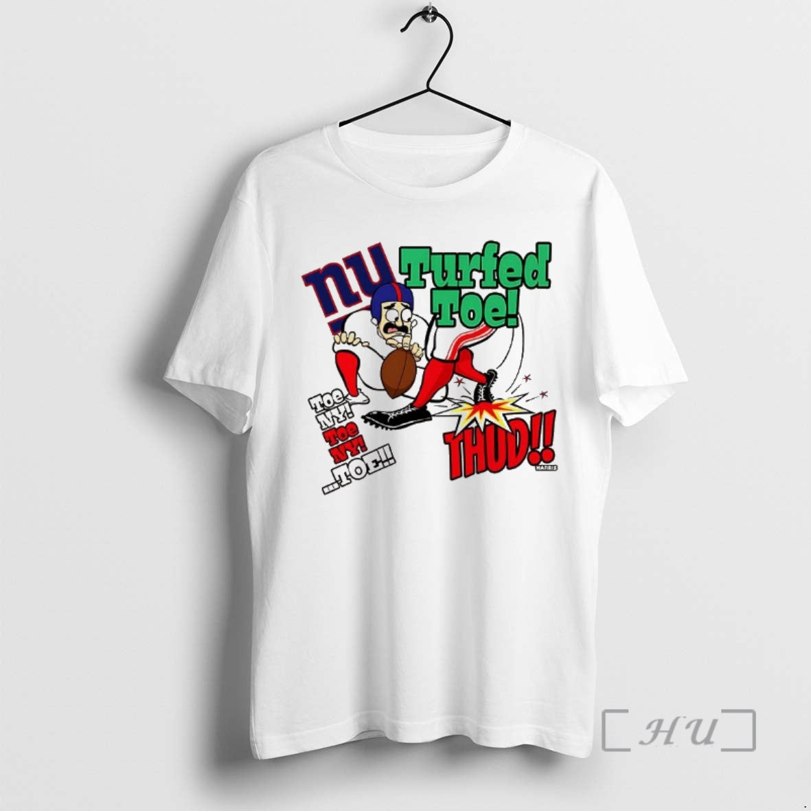 Officials New York Giants Turfed Toe Cartoon T-Shirts, Hoodie, Sweatshirt | AU01DripNestTees.com
