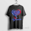 Officials New York Giants Football In Glitter Heart Fans T-Shirts, Hoodie, Sweatshirt | AU01DripNestTees.com