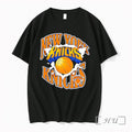 Officials New York Knicks Bursting Basketball Tear Black
