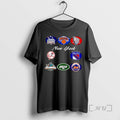 Officials New York Professional Sport Teams Logo T-Shirts, Hoodie, Sweatshirt | AU01DripNestTees.com