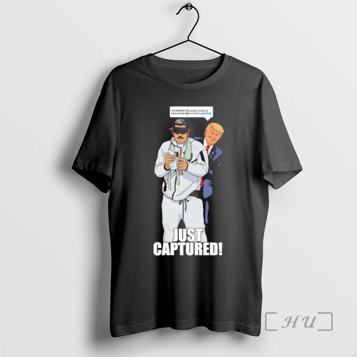 Officials Nicolas Maduro Vs Trump Just Captured Venezuela Funny Political T-Shirts, Hoodie, Sweatshirt | AU01DripNestTees.com