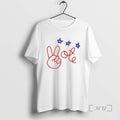 Officials Nicolle Wallace Peace Vote T-Shirts, Hoodie, Sweatshirt | AU01DripNestTees.com