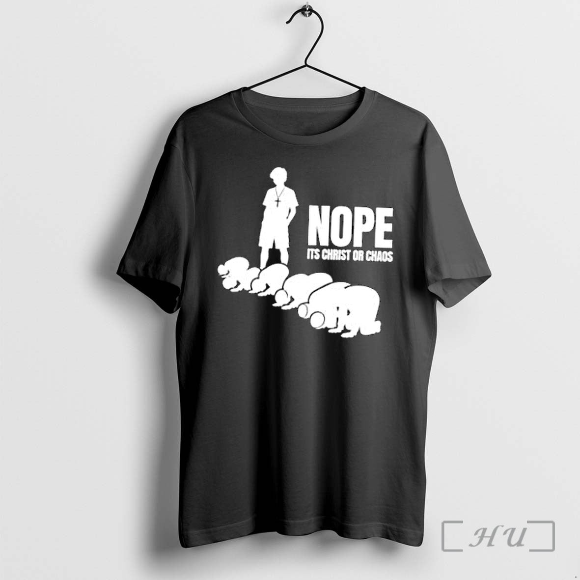 Officials Nope Its Christ Or Chaos Silhouette