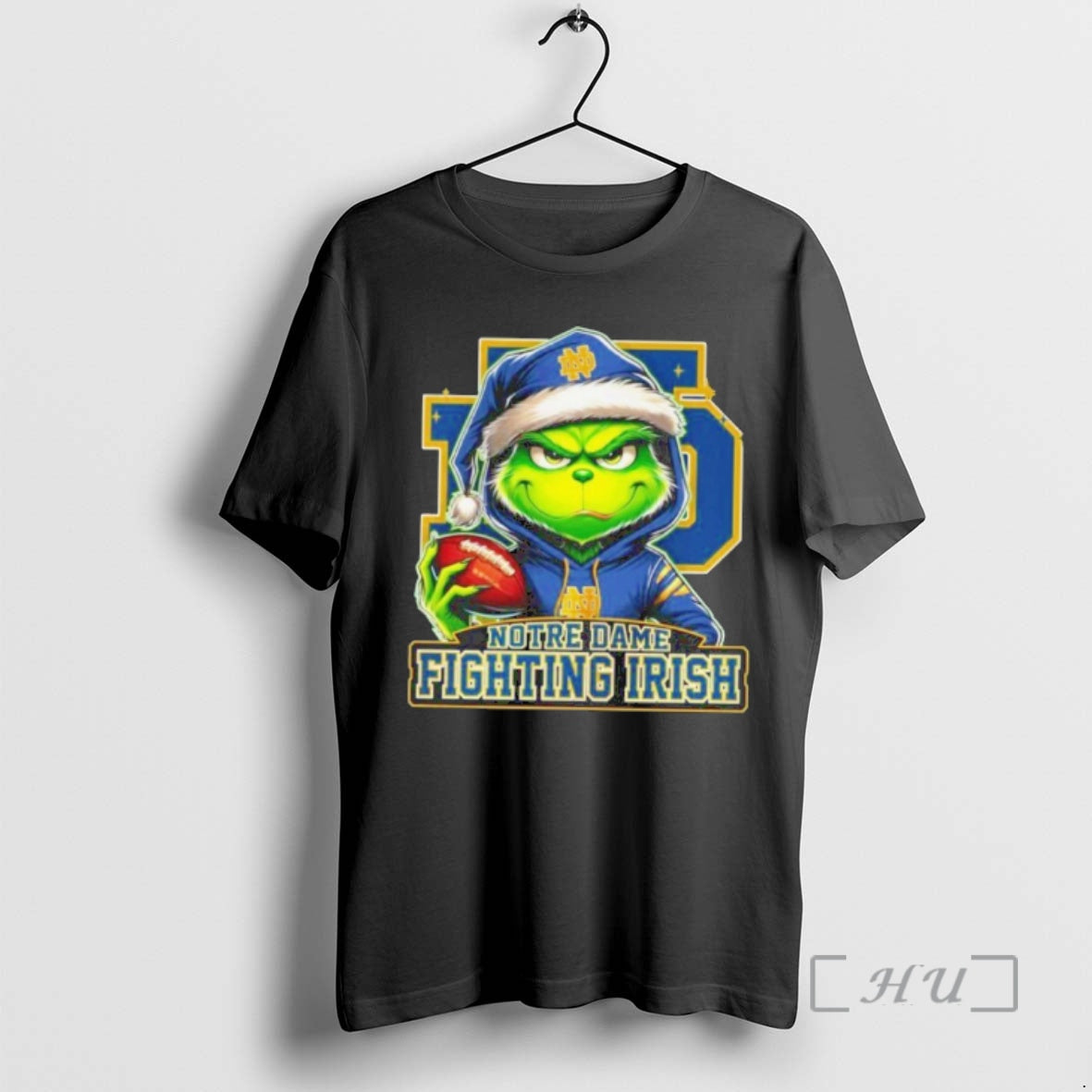 Officials Notre Dame Fighting Irish 2025 Grinch Merry Touchdown Christmas T-Shirts, Hoodie, Sweatshirt | AU01DripNestTees.com