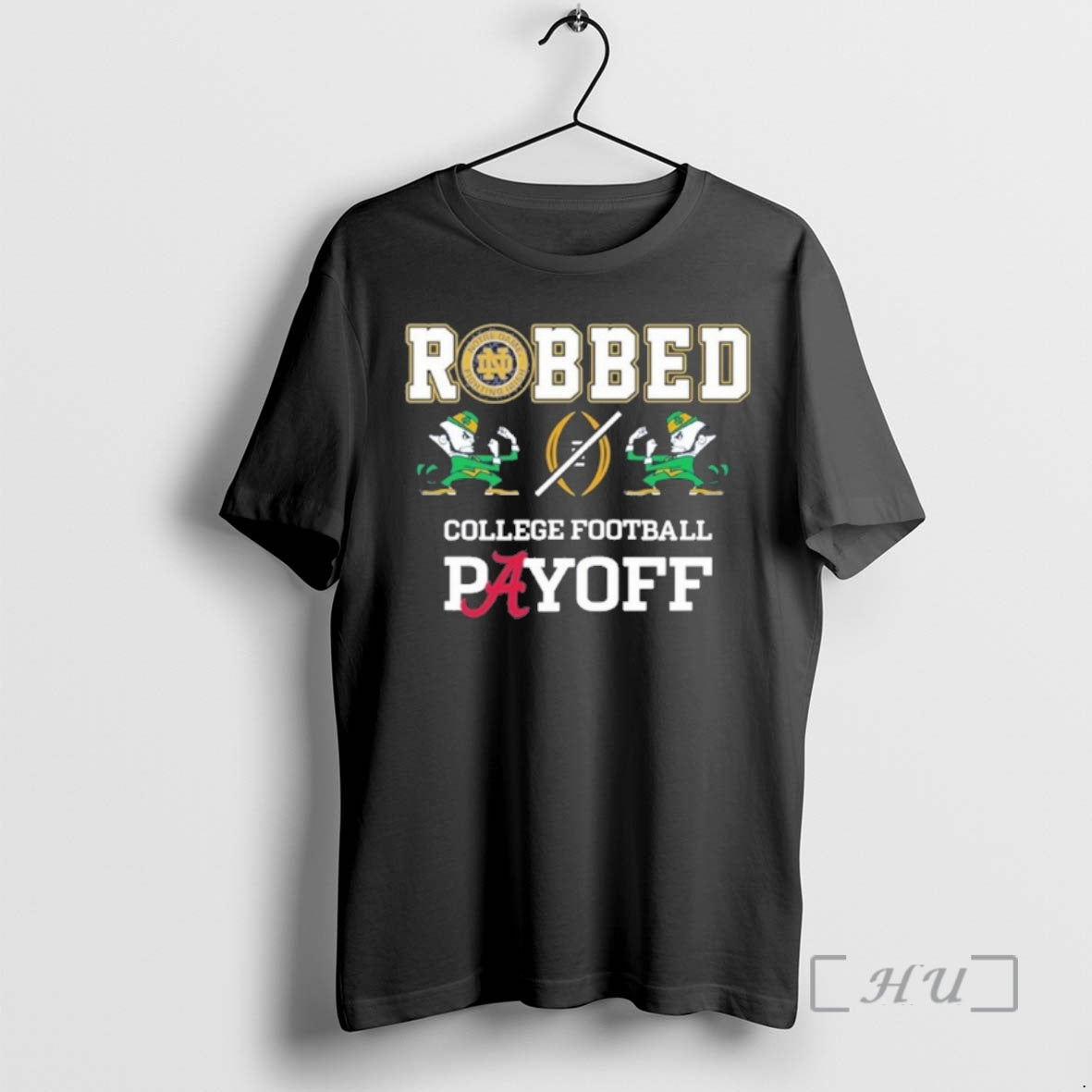 Officials Notre Dame Fighting Irish Robbed Playoff 2025 T-Shirts, Hoodie, Sweatshirt | AU01DripNestTees.com