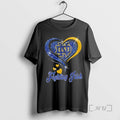 Officials Notre Dame Fighting Irish Football In Glitter Heart Fans T-Shirts, Hoodie, Sweatshirt | AU01DripNestTees.com