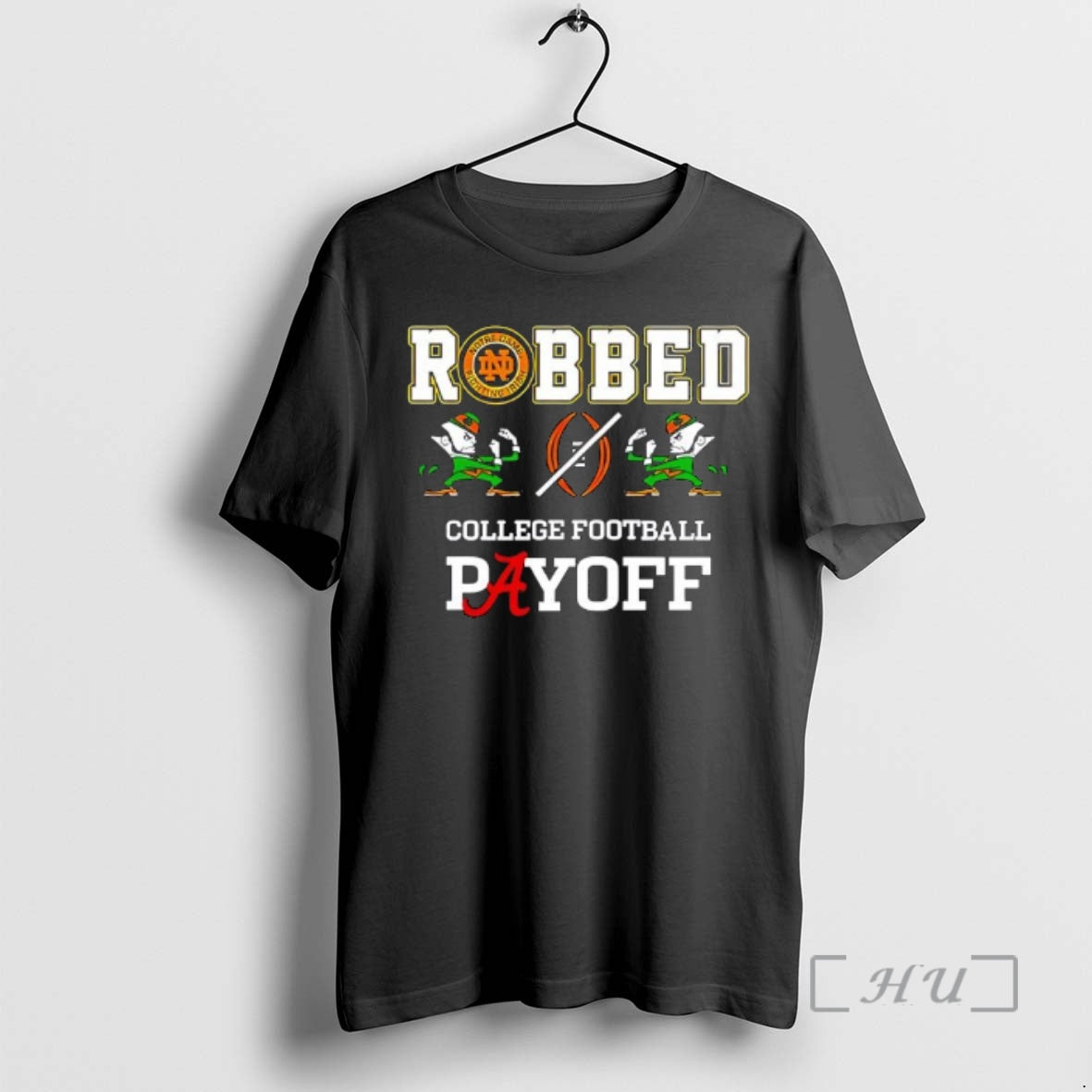 Officials Notre Dame Football Robbed Playoff T-Shirts, Hoodie, Sweatshirt | AU01DripNestTees.com