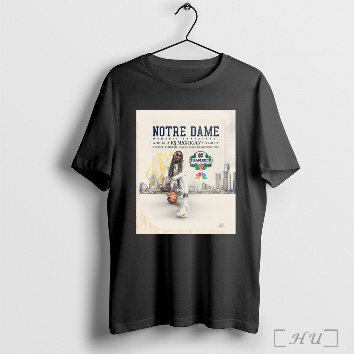 Officials Notre Dame Vs Michigan 2025 Shamrock Classic Womens Basketball November 15 2025 Wayne State