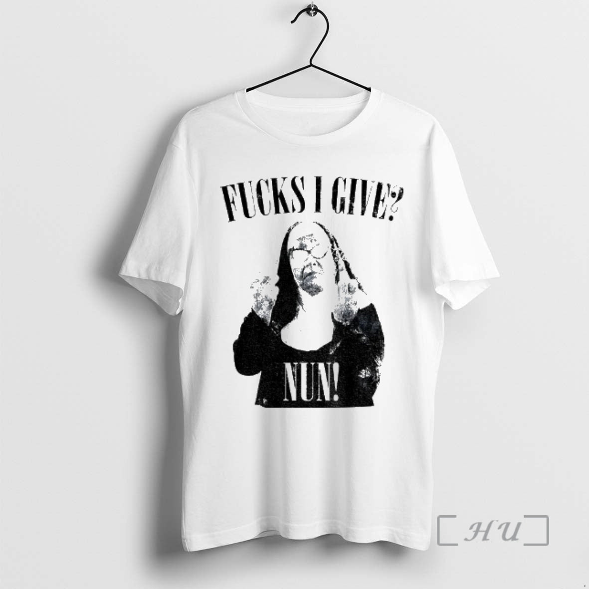 Officials Nun Middle Finger Fucks I Give Nun T-Shirts, Hoodie, Sweatshirt | AU01DripNestTees.com