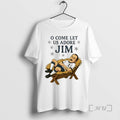 Officials O Come Let Us Adore Jim Spurs Christmas T-Shirts, Hoodie, Sweatshirt | AU01DripNestTees.com
