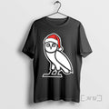 Officials Ovo Holiday Owl Santa Hat Graphic T-Shirts, Hoodie, Sweatshirt | AU01DripNestTees.com