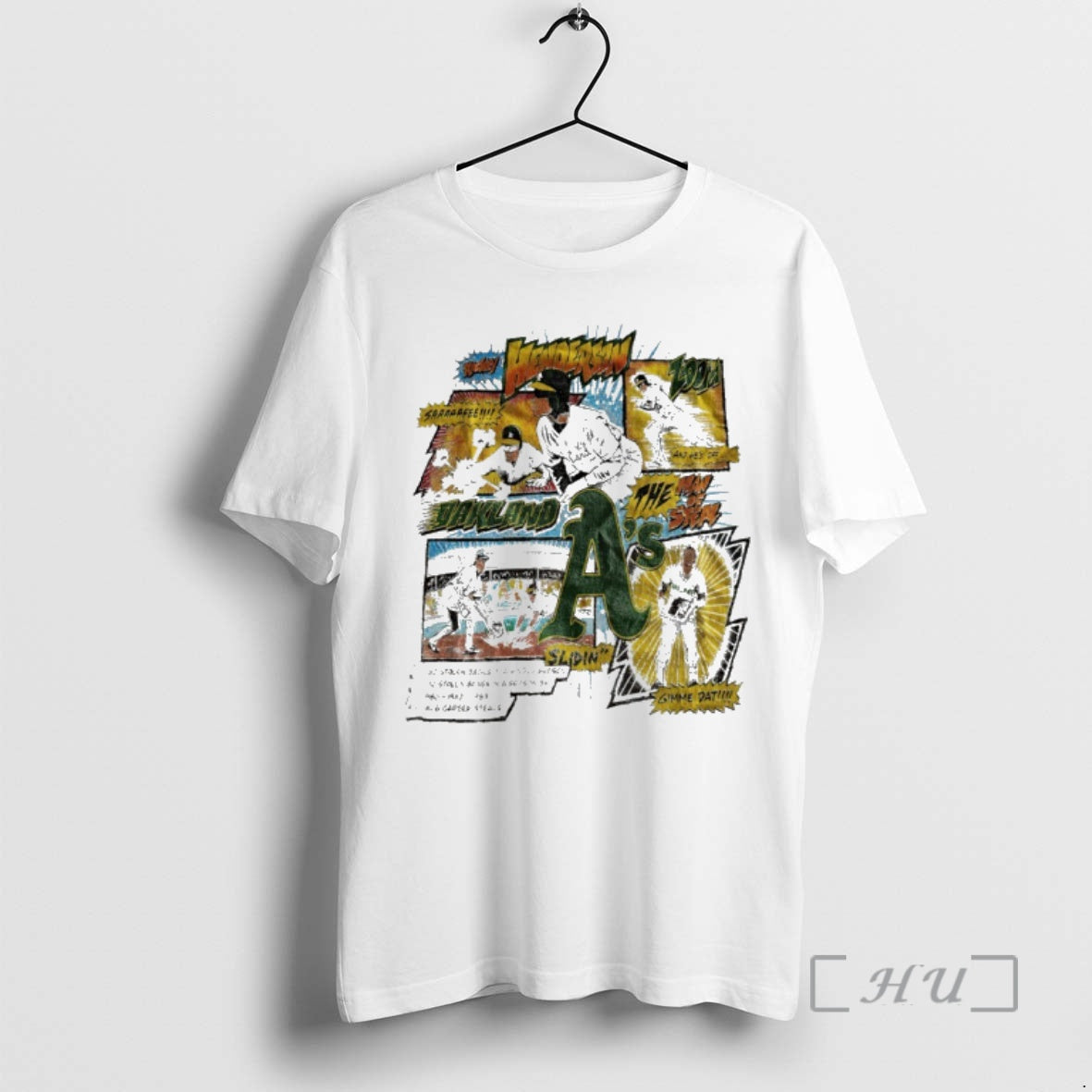 Officials Oakland Athletics Rickey Henderson Comics Vintage T-Shirts, Hoodie, Sweatshirt | AU01DripNestTees.com