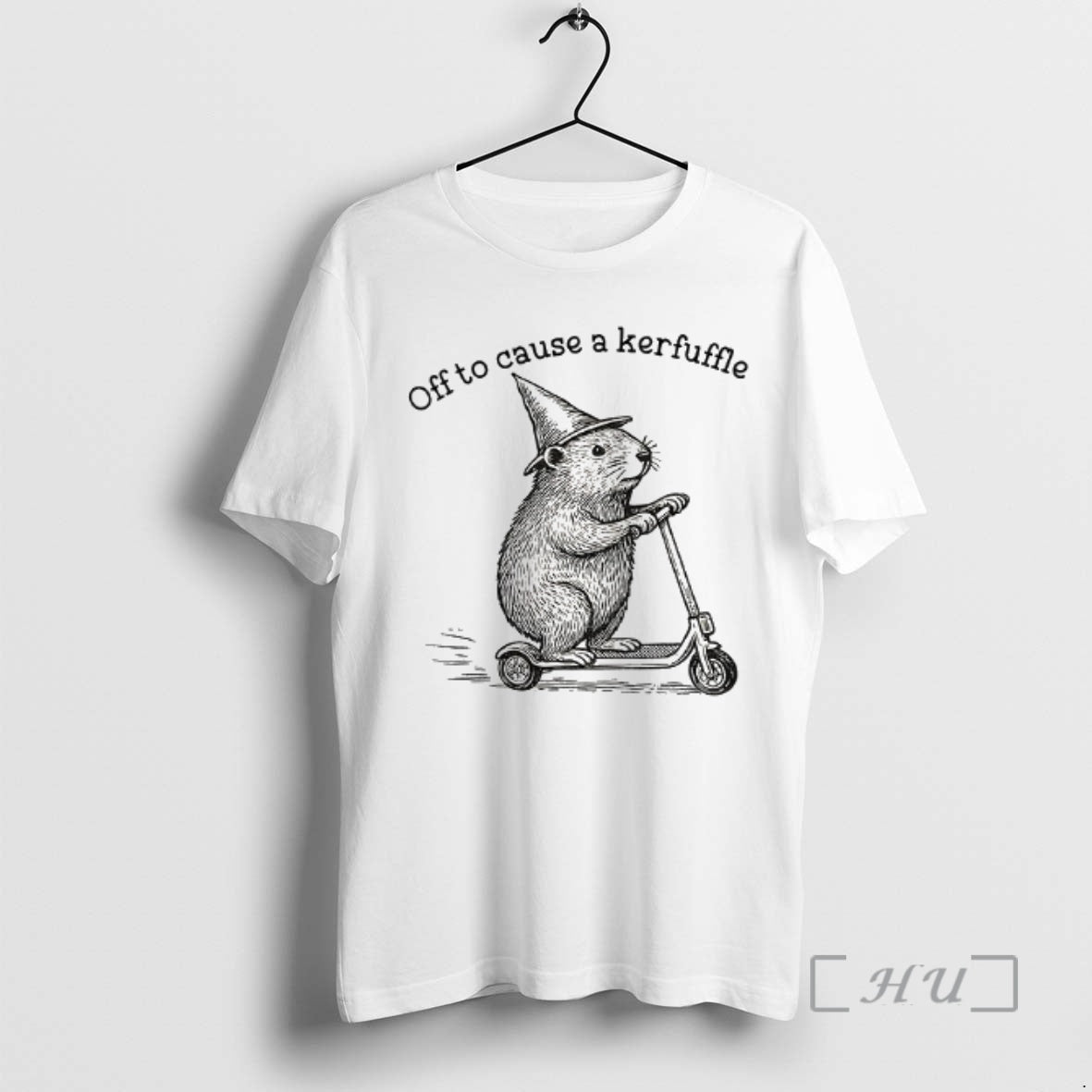 Officials Off To Cause A Kerfuffle Groundhog Scooter T-Shirts, Hoodie, Sweatshirt | AU01DripNestTees.com
