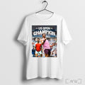 Officials Official Carlos Alcaraz Dominant Tournament Us Open Champions 2022 2025 T Shirt