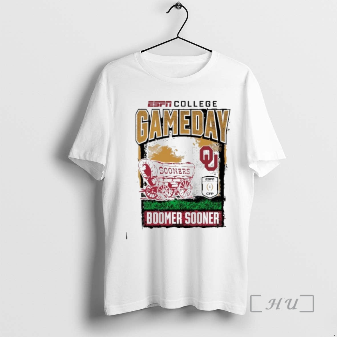 Officials Oklahoma Sooners Cfp Gameday 1st Round Mascot Boomer Sooner T-Shirts, Hoodie, Sweatshirt | AU01DripNestTees.com