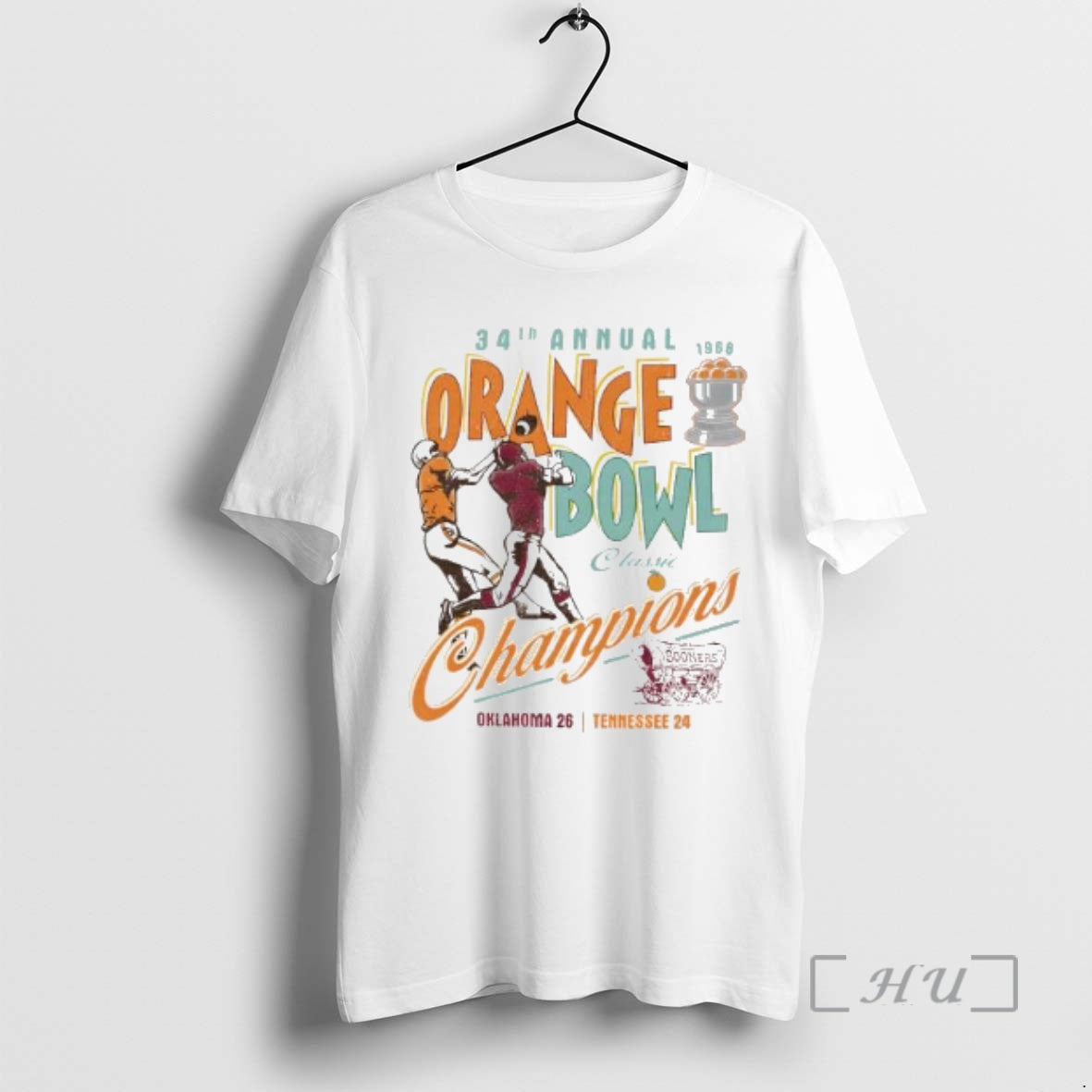 Officials Oklahoma Sooners Orange Bowl Classic Champions 1968 T-Shirts, Hoodie, Sweatshirt | AU01DripNestTees.com