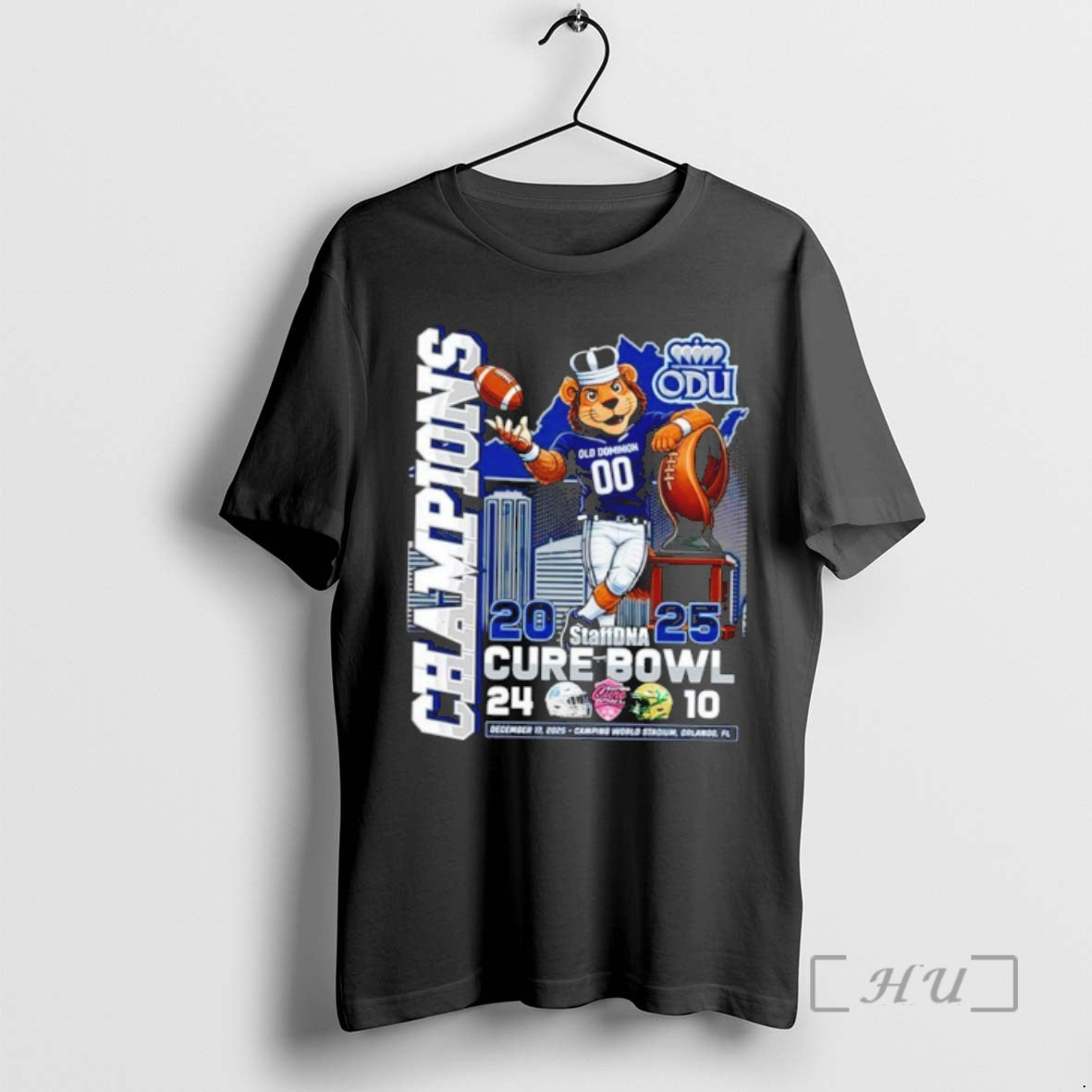 Officials Old Dominion Monarchs 2025 Cure Bowl Champions T-Shirts, Hoodie, Sweatshirt | AU01DripNestTees.com