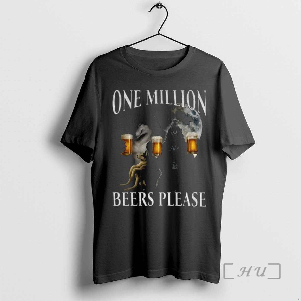 Officials One Million Beers Wolf Meme T-Shirts, Hoodie, Sweatshirt | AU01DripNestTees.com