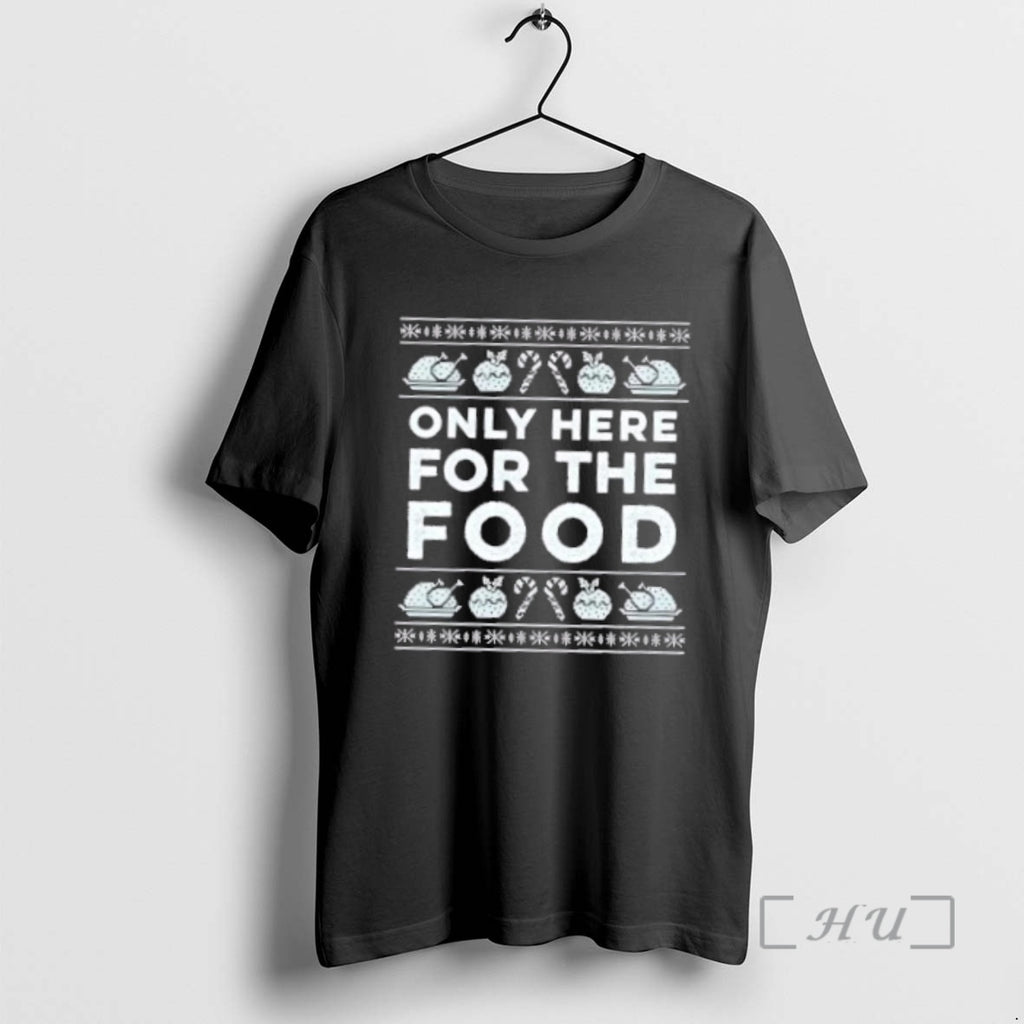 Officials Only Here For The Food Christmas T-Shirts, Hoodie, Sweatshirt | AU01DripNestTees.com