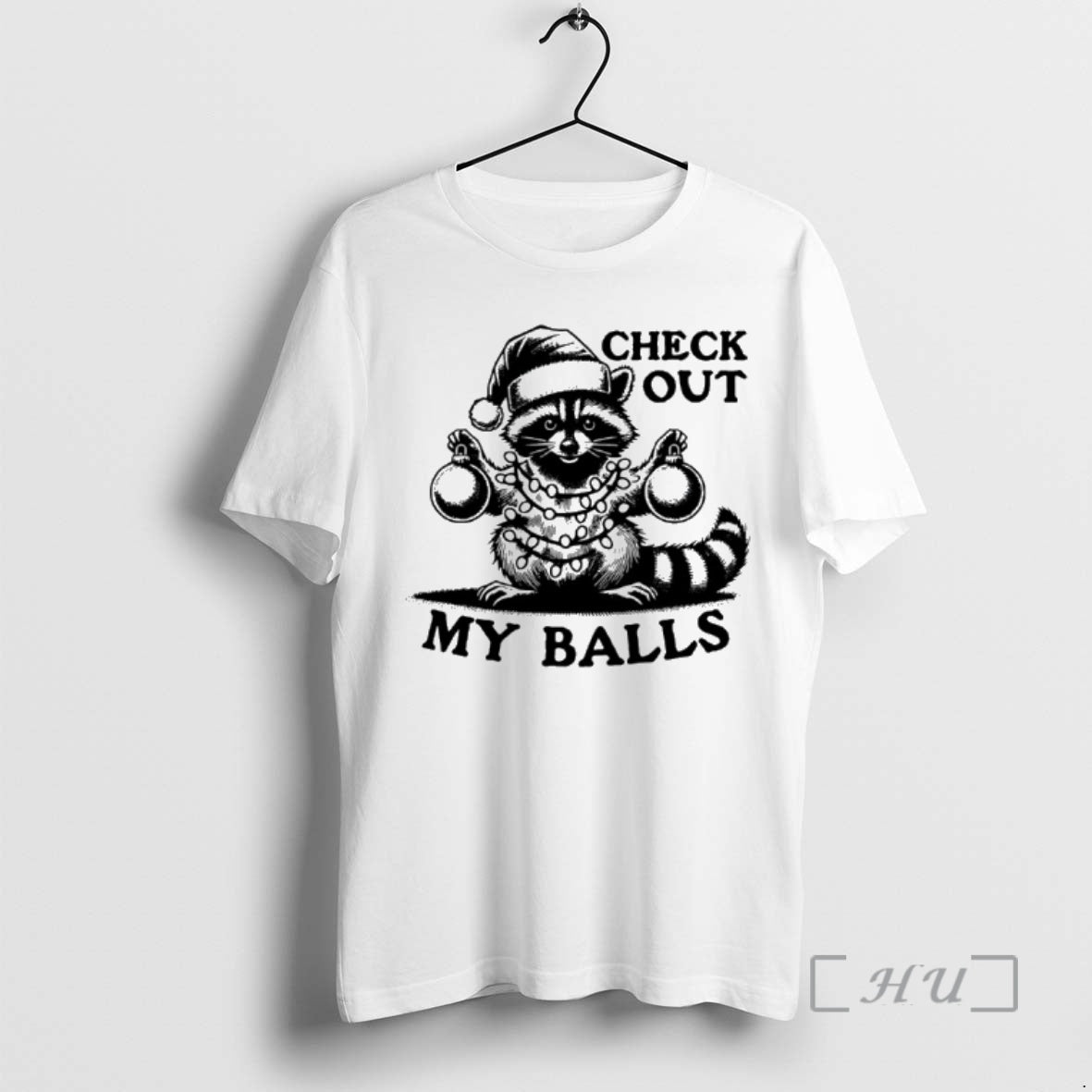Officials Opossum Santa Check Out My Balls Christmas T-Shirts, Hoodie, Sweatshirt | AU01DripNestTees.com
