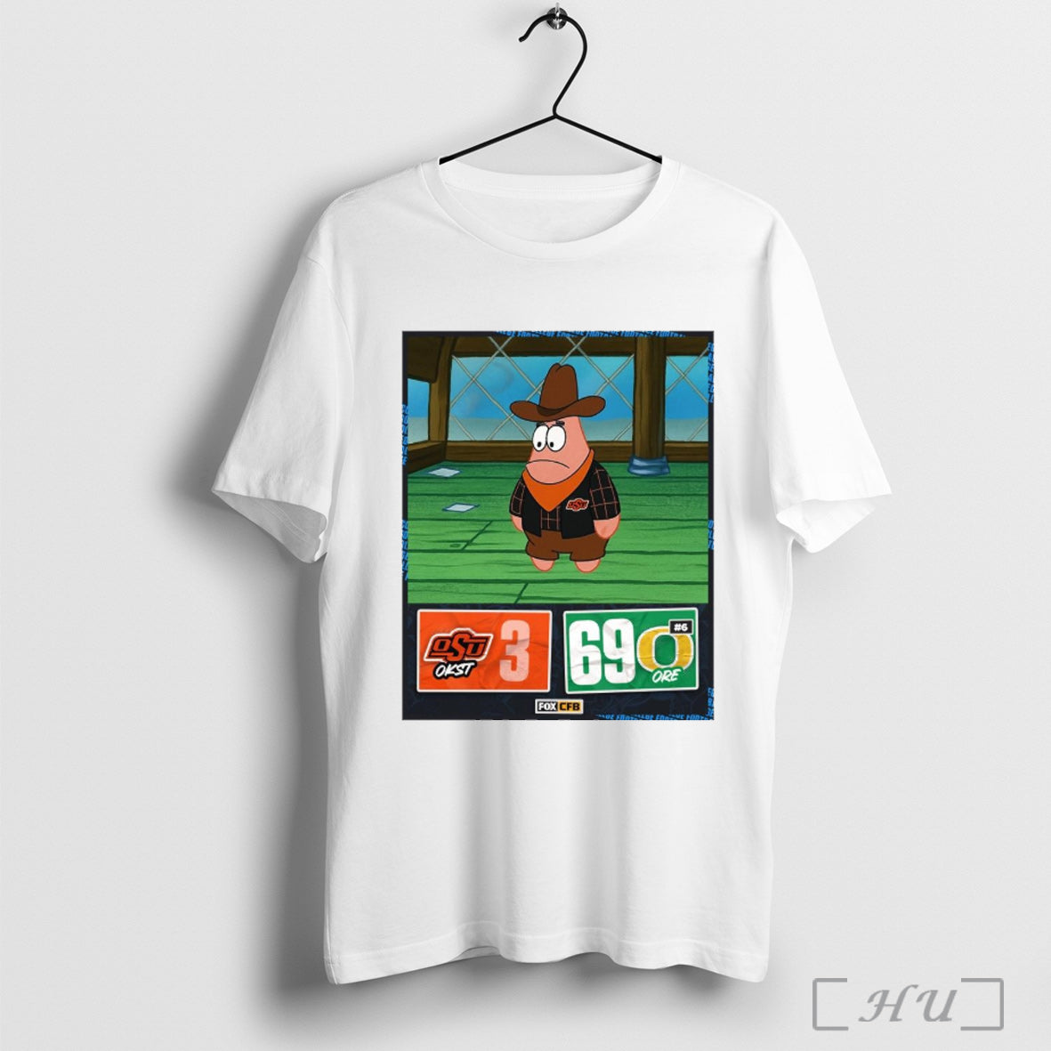 Officials Oregon 69 3 Oklahoma State Sep 6 2025 Final Score Patrick Star Meme