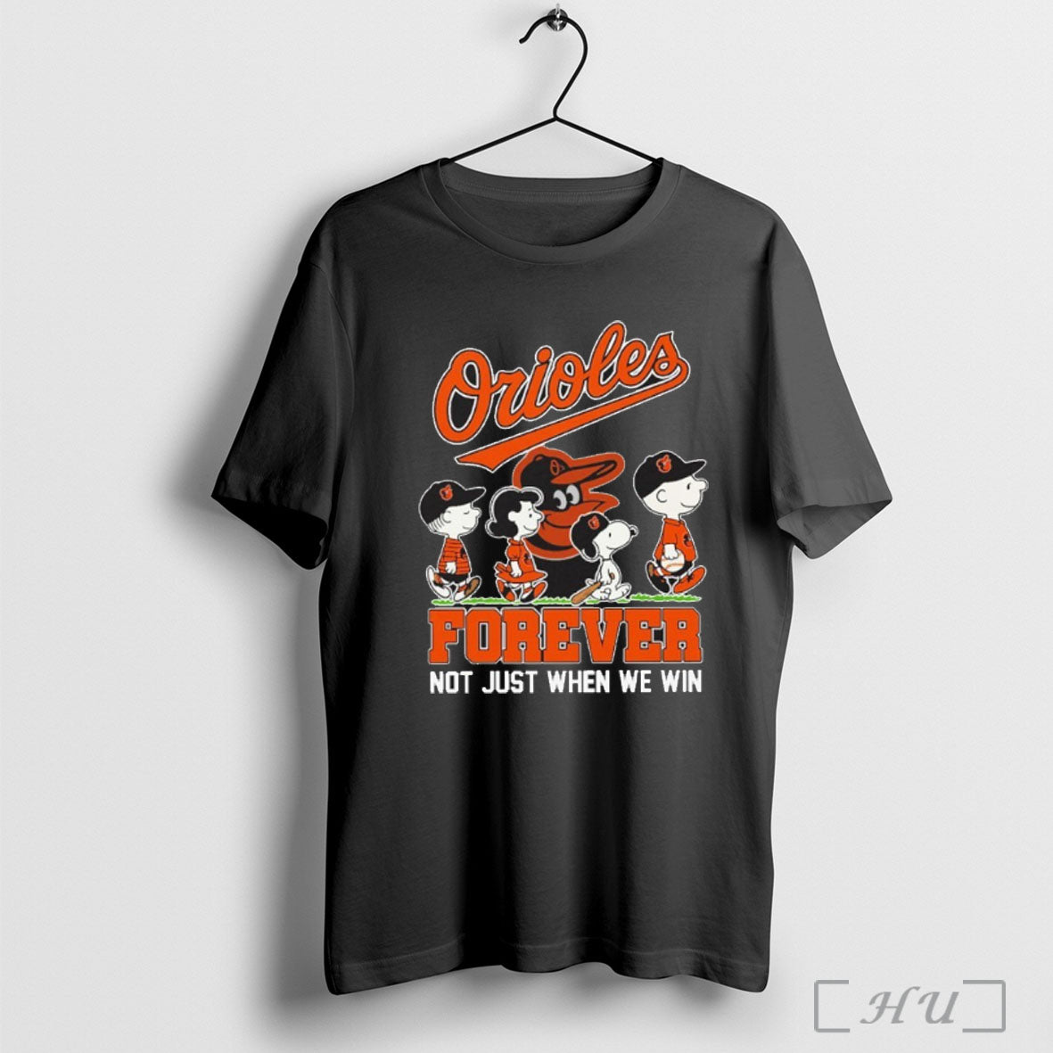 Officials Orioles Peanuts Abbey Road Forever Not Just When We Win T Shirt